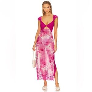 Free People Suddenly Fine Maxi Slip